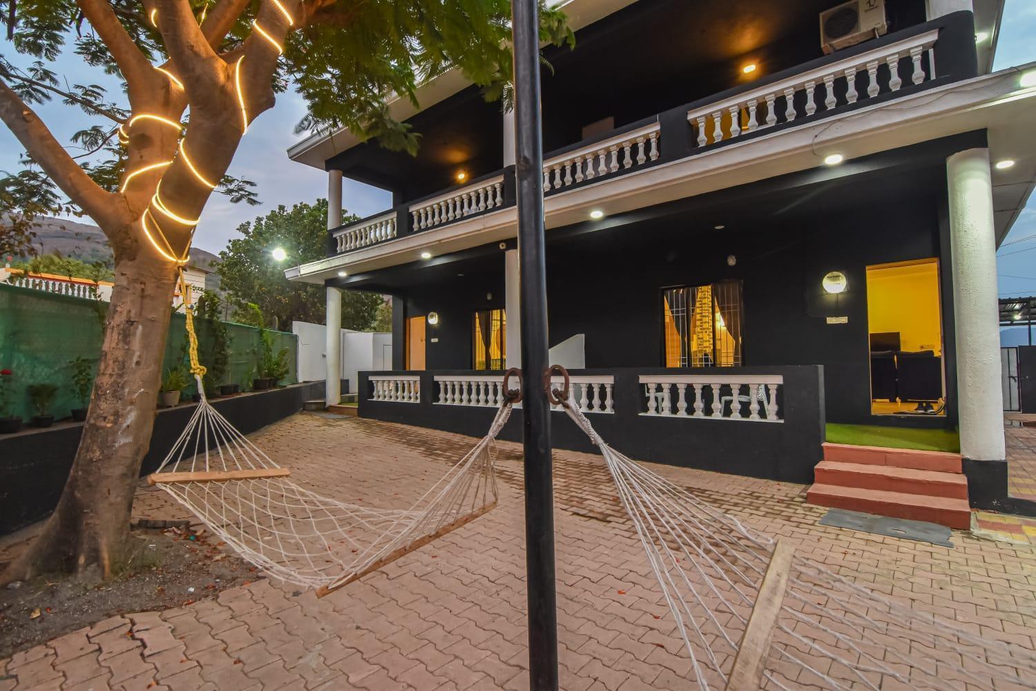 Empyrean Stay Ll 3Bhk Ll Black Horse Villa Ll Ac Ll Private Pool Ll Wifi II Lux Ll Lonavala Eksteriør bilde